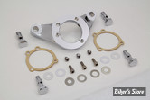 SUPPORT DE FILTRE À AIR CUSTOM AVEC RENIFLARDS - BIGTWIN EVOLUTION 93/99 / TWINCAM 00/17 - CV SUR KEIHIN CV ou Delphi Injection 