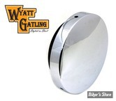 - FILTRE A AIR - ROND - BABY MOON - DIAMETRE : 5 3/4" - Wyatt Gatling - CHROME