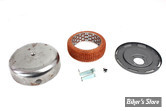 ECLATE M - PIECE N° 66 - FILTRE A AIR - LINKERT - DIAMETRE 7" - AVEC VIS CENTRALE - OEM 29002-56 - 7" Air Cleaner Assembly - INOX