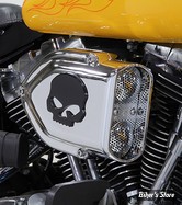 - FILTRE A AIR - WYATT GATLING - BIGTWIN 93/07 - V-CHARGER SKULL - CHROME - COMPLET