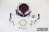   - FILTRE A AIR - RSD REPLICA - BT93UP / SOFTAIL 01/15 / DYNA 04/17 / TOURING 02/07 - EVOLUTION & TWINCAM - Exposed Filter Air Cleaner Kit - CHROME