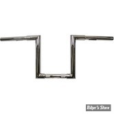 GUIDON Z-BAR STYLE - GUIDON L.A CHOPPERS - OLD SCHOOL - NARROW Z -10" - CHROME