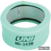 S&S - ECLATE A - PIECE N° 02 - FILTRE A AIR - S&S - S&S SUPER E & G : ELEMENT FILTRANT - UNI FILTER EN MOUSSE - NU-3426