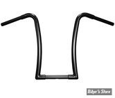 GUIDON Z-BAR STYLE - GUIDON NASH MOTORCYCLE COMPANY - 1 1/4" - PUDGY MIDGET GIMP HANDLEBAR - HAUTEUR : 16" - NOIR