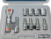 BOITE A DOUILLES - METRIQUE - TENG TOOLS - MiniSet Metric Box Kit - MSM1