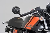 RETRO DAYTONA -  RETROVISEUR DAYTONA - TYPE 8 - POUR GUIDON DE Ø 22.00MM / 7/8" OU 25.40MM / 1" - NOIR - COURT - 89730