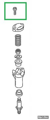 ECLATE N - PIÈCE N° 82 - RISERS - FLSTS - OEM : 3494A - Visserie - LES 10