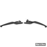 ECLATE L - PIECE N° 06 / 08 - KIT LEVIERS - OEM 36700133A / 42859-06B - TOURING 17/20 - WIDE BLADE LEVER SET / LARGE - DRAG SPECIALTIES - NOIR MAT