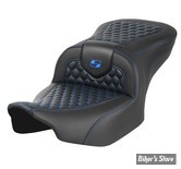 - SELLE SADDLEMEN - ROADSOFA™ HC - TOURING 2023UP - NOIR / COUTURES : BLEU - 823-07-18901