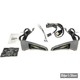 - FEUX DE TOUR PACK LATERAUX - FEUX DE TOUR PACK - 3 FONCTIONS - CUSTOM DYNAMICS - TOURING FLTRUSE/FLHTKSE - Sequential Tour Pak Seat Back Rest LED Lights - CORPS : CHROME / CABOCHON  : FUME - CD-TPBR-14BCMSC