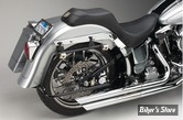 SACOCHE RIGIDE : KIT DE MONTAGE DE SACOCHES RIGIDES - CYCLE VISIONS BAGGER TAIL BAG MOUNT - SOFTAIL 200mm - FINITION : NOIR