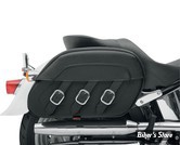 SACOCHES LATERALES - SADDLEMEN - S-4 RIGID MOUNT QUICK-DETACH SLANT SADDLEBAG - DRIFTER - SOFTAIL