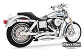 - ECHAPPEMENT FREEDOM PERFORMANCE - SHARP CURVE RADIUS - 2EN2 - DYNA 91/05 - SCOOP - CHROME - HD00258