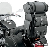 SAC DE SISSY BAR - SADDLEMEN - EX2200S - DELUXE SISSY BAR BAG - Studded / Avec clous