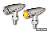 CLIGNOTANT A LEDS - MICRO BULLET - MICRO / CLIGNO MICRO BULLET - MCS - MONO - CHROME - LA PAIRE