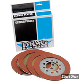 ECLATE A - PIECE N° 08 - DISQUES D'EMBRAYAGE - BIG TWIN 41/67 - DRAG SPECIALTIES - ORGANIC - LE KIT
