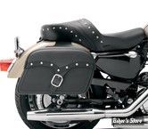 SACOCHES CAVALIERE - SADDLEMEN - MIDNIGHT EXPRESS DESPERADO SLANT SADDLEBAGS - TAILLE : EXTRA JUMBO