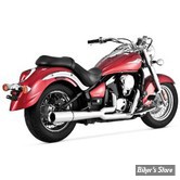 ECHAPPEMENT VANCE & HINES - PRO PIPE - KAWASAKI VN 900 VULCAN 06UP - CHROME