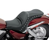 SELLE SADDLEMEN - EXPLORER SPECIAL - SADDLEGEL - HONDA VTX 1300 C 04/09 - SANS DOSSERET CONDUCTEUR - SADDLEHYDE - NOIR / CLOUS