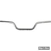 GUIDON - ODI - V-TWIN MOTO  - TIRAGE ELECTRONIQUE - DIAMETRE : 1" - ANODISÉ ARGENT - H791MXS