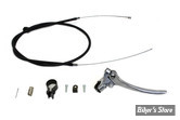 ECLATE L - PIECE N° 00 - KIT CABLE ET POIGNEE POUR FOURCHES À RESSORTS  - OEM 000000 - LONGUEUR DE CABLE :  REPLICA - V-TWIN 