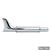 SILENCIEUX - FISHTAIL - DIAMETRE EXTERNE : 63.50MM / LONGUEUR : 20" - 1"3/4 - CHROME 