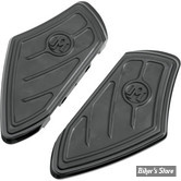 PLATEFORMES PASSAGER SPECIFIQUE HD - TOURING / SOFTAIL FLST / DYNA FLD - PERFOMANCE MACHINE - CONTOUR - NOIR - 0036-1001-B