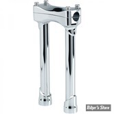 - RISERS ET POTENCE - BILTWELL - MURDOCK - HAUTEUR :10" - CHROME