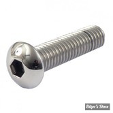 VIS TETE BOMBEE 10-32 X 16.00MM / 5/8" - ALLEN - INOX POLI - LA PIECE