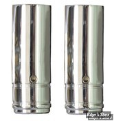ECLATE N - PIECE N° 21 - TUBES DE FOURCHES 39MM - SPORTSTER 87/07 / DYNA 91/05 / FXR 87/94 - 0" - SHOW CHROME - 24.25"