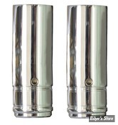 ECLATE N - PIECE N° 21 - TUBES DE FOURCHES 39MM XL88/06 ET FXR 87/94 - 36 1/4 - CUSTOM CYCLE ENGINEERING - SHOW CHROME - T1351