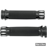 - POIGNEES AVON - CUSTOM - RIVAL - CAOUTCHOUC PLAT - TIRAGE ELECTRONIQUE - NOIR