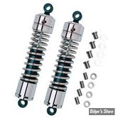 AMORTISSEURS - 14.25" / 36.19CM - PROGRESSIVE SUSPENSION - SERIE 412 - STANDARD - SPORTSTER 52/78 - CHROME - 412-4012C
