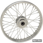 21 X 2.15 - ROUE AVANT 40 RAYONS - SPORTSTER / FX 84/99 - 21 X 2.15 - CHROMÉE AVEC RAYONS CHROMES