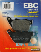 PLAQUETTES - 42836-04 / 42029-07 - ARRIERE - EBC 1 - ORGANIC