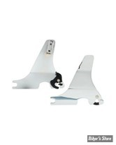 -  PLAQUES DE SISSY BAR DETACHABLES - OEM 53913-04 - SPORTSTER 04UP - CHROME - HD