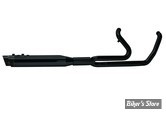 ECHAPPEMENT - TWO BROTHERS RACING - TOURING MILWAUKEE EIGHT 17UP - Ghost Full System - SLASH CUT - NOIR / EMBOUTS : NOIR - 005-46402-BS-753236