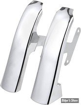  - PANNEAUX DE REMPLISSAGE DE SACOCHES - TOURING 09/13 - OEM 91422-09 - V-TWIN - CHROME