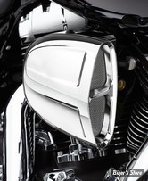 - FILTRE A AIR - COBRA - SOFTAIL 01/15 / DYNA 99/17 - TOURING 02/07 - COBRA - POWERFLOW - CHROME