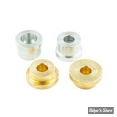 - KIT DE FIXATION DE GUIDON - RIGIDE - POWERPLANT - SOLID RISER BUSHINGS - ALUMINUM & BRASS