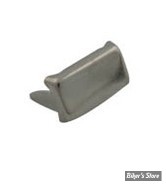 RIVETS DECORATIF - Rectangular Saddlebag Spots - NICKEL - LES 50 PIÈCES