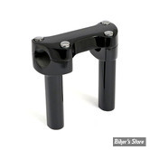 RISERS ET POTENCE - OEM STYLE - MCS - STRAIGHT - HAUTEUR : 4.5" - NOIR