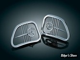 GRILLES DE HAUT PARLEUR AVANT - ROAD GLIDE 98/13 - KURYAKYN - CHROME - 3791