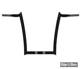 - GUIDON PAUL YAFFE BAGGER NATION - 1 1/4" MONKEY DRAG BARS - TOURING FLHRXS 18/23 / FLTRX/FLTRU/FLTRK  15/23 - HAUTEUR : 35.50CM - NOIR