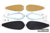 - Emblèmes de réservoir - 40/46 -OEM 61773-40 / 61775-40 - PARKERIZÉ - AVEC KIT DE MONTAGE
