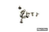 - VISSERIE D'EMBLEME DE RÉSERVOIR - 63/80- OEM 2061W - INOX - LES 10 PIÈCES