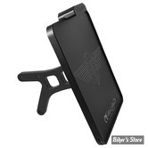 - HEINZ BIKES - SUPPORT DE PLAQUE D'IMMATRICULATION LATERALE - INDIAN FTR 2018/2021 - PAYS : ESPAGNE - FORMAT : 200 X 160 MM - HBSKZ-INFTR-E