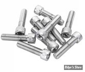 VIS TETE ALLEN / BTR - 1/2-20 X 38.00MM / 1 1/2" - COLONY - CHROME - LE PAQUET DE 10 PIECES