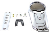  ECLATE A1 - PIECE N° 01 - KIT CONSOLE DE RÉSERVOIR - OEM 70900816 / 70900747 / 14100967 / 61400581 - SOFTAIL M8 FLFB / FLSB 18UP - V-TWIN  - CHROME