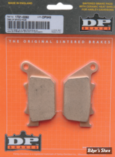 PLAQUETTES - 42836-04 / 42029-07 - ARRIERE - DP BRAKES - METAL FRITTE - DP949
